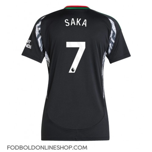 Arsenal Bukayo Saka #7 Udebanetrøje Dame 2024-25 Kortærmet